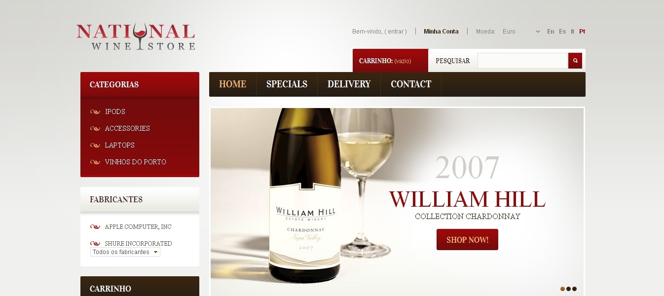 Wine store
