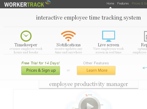 Time tracking software